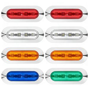 2/3/5PCS 빨간색 녹색 LED 보트 네비게이션 라이트 12V-24V 방수 항해 신호 램프 해양 요트 경고등 사이드 마커