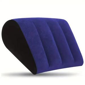 여행용 인플레이터블 웨지 베개 경량 요추 다리 지지 베개 요가 자세 쿠션 바디 포지셔너 캠핑 베개