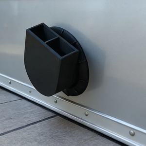 트루마 히터 에어 벤트 아울렛 모터홈 RV 히터 에어 디플렉터 부착물 에어 가이드 캠퍼 밴 액세서리 1개