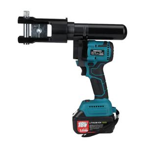 헤비 듀티 무선 유압 플라이어 리튬 배터리 전동 크림핑 공구 (16-300mm² 구리 알루미늄 케이블 러그용)