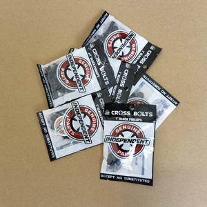 독립형 필립스 헤드 1인치 나사 스케이트보드 볼트 너트 크로스 볼트 블랙 1인치 강력 스케이트 나사