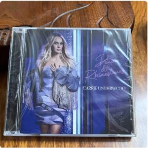 클래식 컨트리 팝 앨범 캐리 언더우드 음악 CD 데님 & 라인스톤 음악 레코드 코스프레 워크맨 자동차 사운드트랙 박스 선물