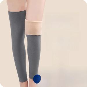 얇은 긴 튜브 무릎 패드 여성용 관절 무릎 보온 보호 레깅스 가을 겨울 감기 예방 다리 보호 커버