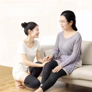 두꺼운 캐시미어 무릎 패드 노인용 따뜻한 플리스 롱 튜브형 미끄럼 방지 겨울 가정용 무릎 보호대 어깨 목 보호대