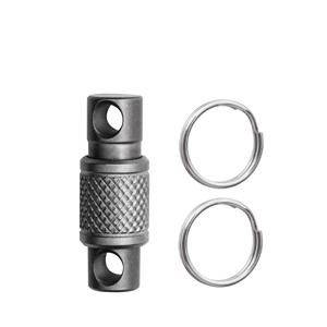 더블 헤드 퀵 릴리스 버클 알루미늄 합금 EDC 도구, 야외 등산 액세서리용 탈착식 휴대용 키체인 클립