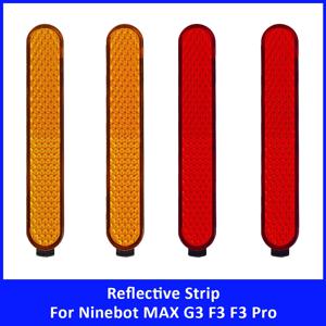 Ninebot MAX G3 F3 F3 Pro 장식 반사경 전기 스쿠터 액세서리 부품 용 뒷바퀴 반사 스트립 장식 커버