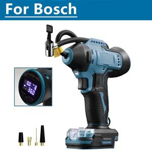 보쉬 18V 배터리 자동 무선 팽창기 전기 에어 펌프 자동차 타이어 휴대용 에어 컴프레서 전동 공구