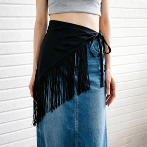 레트로 태슬 삼각형 허리띠 여성 와이드 허리 벨트 자수 프린트 코르셋 벨트 셔츠 드레스 벨트 코트 장식 액세서리