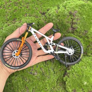 1:8 신형 미니 합금 자전거 다이캐스트 모델 시뮬레이션 핑거 마운틴 메탈 바이크 재미있는 수집용 선물 장난감 (남아용)