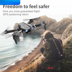 고도 유지 E99 접이식 드론 4K HD 사진 촬영 RC 쿼드콥터 원격 조종 4축 항공기 UAV