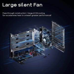 WTR PRO 미니 PC 라이젠 7 5825u DDR4 3200MHz 2.5/3.5인치 HDD*4 지원 M.2 2280 NVMe 데스크탑 NAS 2.5G LAN 게임 사무용 DIY 컴퓨터