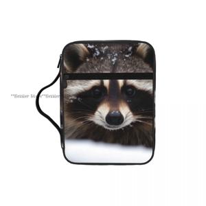 기도서 보관 핸드백 보호용 성경 커버 겨울용 라쿤 교회 기도 가방 지퍼 북 케이스