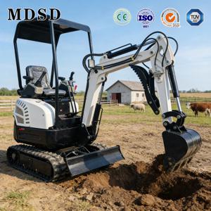 쿠보타 엔진 유압식 미니 굴삭기 3톤 농업 건설용 유압 미니 굴삭기 풀옵션