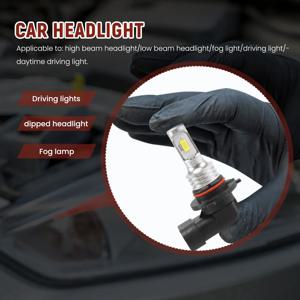 A20Q-9005 HB3 LED 헤드라이트 전구 키트 고출력 35W 4000LM 6000K 화이트 고출력