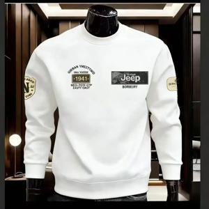 브랜드 Jeep 캐주얼 라운드넥 후디, 트렌디하고 패셔너블합니다. 2026년 사계절(봄, 여름, 가을, 겨울)에 적합합니다.