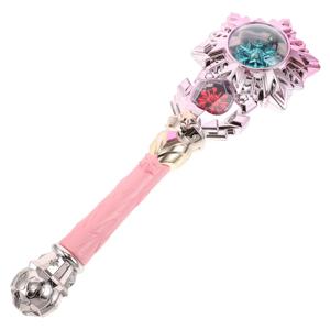 공주 눈꽃송이 발광 지팡이, 소녀들을 위한 코스프레 요정 의상 액세서리, 생일 파티 반짝이 빛나는 지팡이