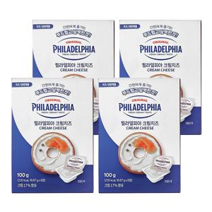 동서 필라델피아 크림치즈 포션 100g(16.67g*6개입)*4개