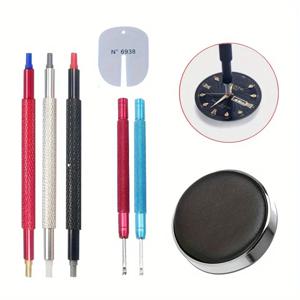 스틸 시계 다이얼 포인터 제거기 시계 수리 도구 세트 시계 바늘 픽커 리프터 핸즈 제거기 프레서 시계 제작자용