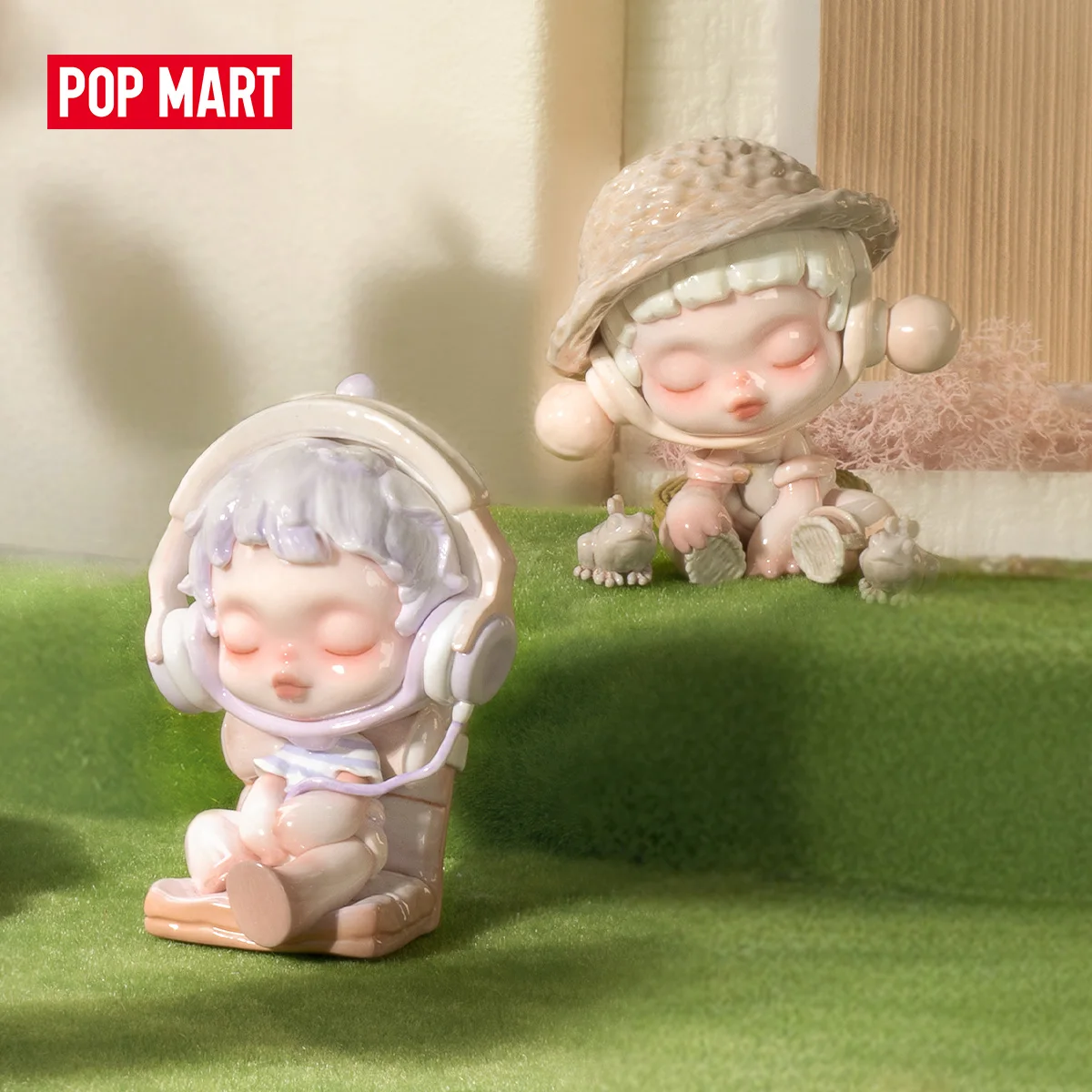 【세계 초연】POP MART Skullpanda 따뜻함 시리즈 미스터리 박스 1PC/12PCS 블라인드 박스 액션 피규어 귀여운 popmart sp 장난감