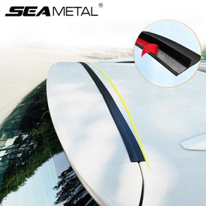 SEAMETAL 자동차 고무 씰링 스트립 자동 트렁크 뚜껑 갭 씰 스트립 범용 해치백 상단 가장자리 트림 방진 자동차 액세서리