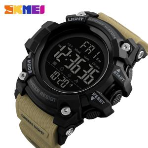 SKMEI Shockproof 2 시간 스포츠 시계 스톱워치 카운트 다운 남성용 디지털 시계 남성용 방수 소프트 시계 reloj hombre 1384