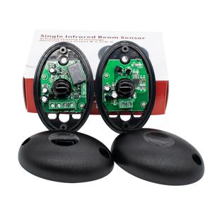 DC/AC 12-24V 센서 알람 적외선 빔 센서 광전지 15m 감지 범위 방수 IP55 광전지 자동 게이트 도어 안전