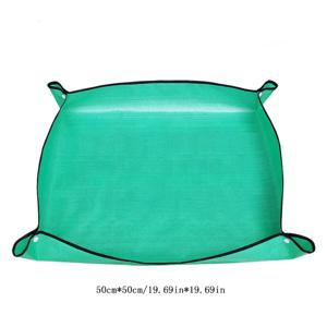 화분 이식 매트 원예 심기 매트 PE 식물 재배 매트 접이식 방수 원예 포팅 패드