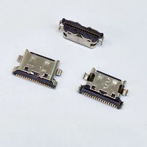 100pcs 유형 C USB 충전 포트 플러그 독 커넥터 소켓 삼성 갤럭시 A51 A71 A21S A40S A50S A20 A30 A40 A50 A60 A70