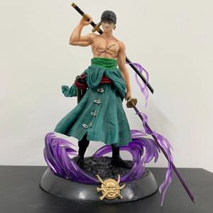 뜨거운 원피스 Roronoa Dream Zoro 애니메이션 피규어 소장품 입상 모델 만화 어린이 키즈 소년 장난감 선물