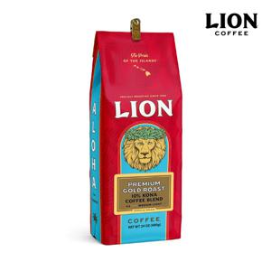라이온 커피 10% 코나 블렌드 프리미엄 골드 로스트 커피 (홀빈) 680g