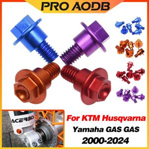 M6 * 12 KTM EXC EXCF XCW XCFW SX SXF XC XCF TPI 6 일 125 250 350 450 500 2000-2024 용 모토 크로스 프론트 포크 가드 볼트 나사