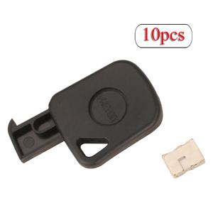Jingyuqin 10pcs 새로운 오리지널 유니버설 KEYDIY 트랜스폰더 자동차 키 Fob 쉘 # KD VVDI 키 블레이드 헤드용 02버전 케이스