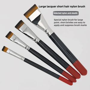 옻칠 예술 특정 짧은 머리 나일론 브러시 옻칠 대형 옻칠 브러시 유화 도구 재료 예술 작은 평면 펜