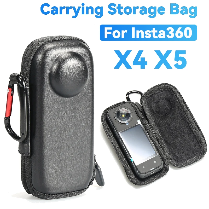 Insta 360 X5 운반용 보관 가방 Insta360 X5 X4 파노라마 카메라 액세서리 용 스크래치 방지 휴대용 보관 케이스 커버