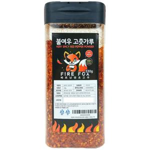 불여우 크러쉬드 레드페퍼홀 330g 아주 매운