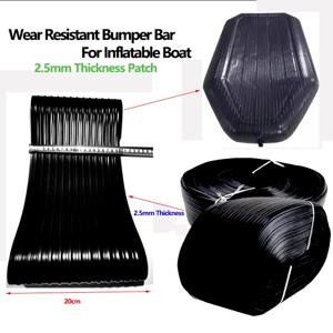 새로운 2.5mm 두께 풍선 보트 마모 스트립 카약 섀시 갑옷 풍선 보트 수리 스트립 용 고무 보호 스트립