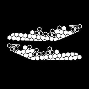 오토바이 헤드 스티커 벌집 데칼 오토바이 장식 스티커 접착제 비닐 데칼 오토바이 바디 헤드 장식 스티커 상품