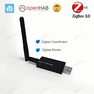 Zigbee 3.0 USB 동글 범용 무선 Zigbee 게이트웨이 허브 안테나 지원 홈 어시스턴트 Zigbee 2MQTT, OpenHAB