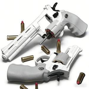 YMagnum ZP5 357 자동 연속 소프트 다트 블래스터 장난감, 여러 개의 안전한 다트 포함, 어린이와 성인을 위한 야외 액션 플레이 세트