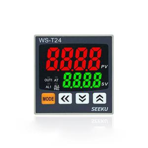 24V 220V Autonics 온도 컨트롤러 T24 PID 열전대 입력 RS485 릴레이 SSR 0-10V 4-20mA 출력과 호환 가능