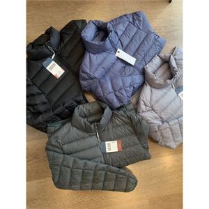 초가성비 초경량 90다운 코튼 남성 스탠드 칼라 보온 코트 스탠다드 핏 숏 스타일 봄 청년 트렌드 대나무 브랜드