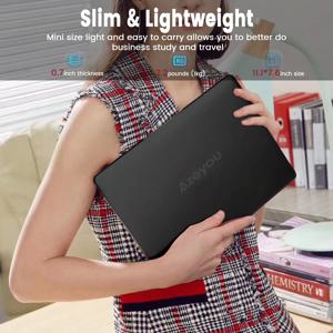 노트북 컴퓨터 11.6인치 인텔 N4000 CPU, 4+64GB 메모리, TF 카드 SSD 확장 지원, 키보드는 러시아어 인쇄 및 다국어 지원