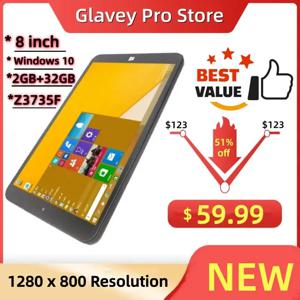 새로운 윈도우 10 태블릿 8인치 32비트 Z3735F CPU 2GB RAM 32GB ROM 1280*800 IPS 쿼드 코어 듀얼 카메라 WIFI