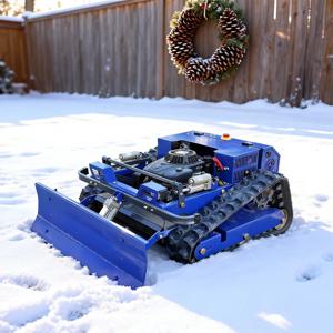 맞춤형 컴팩트 로봇 눈삽 장착 - 원격 제어 550mm 절단 폭 잔디 깎기용