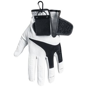 휴대용 골프 장갑 홀더 매직 테이프 클립 포함 가방 바지에 부착 가능 해골 모양 볼 클리너 포함 야외용