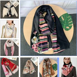 신상 이탈리아 프린트, 해외 무역용, 패셔너블하고 정교하며 다재다능하고 다채로운 선물, 롱 숄 및 스카프