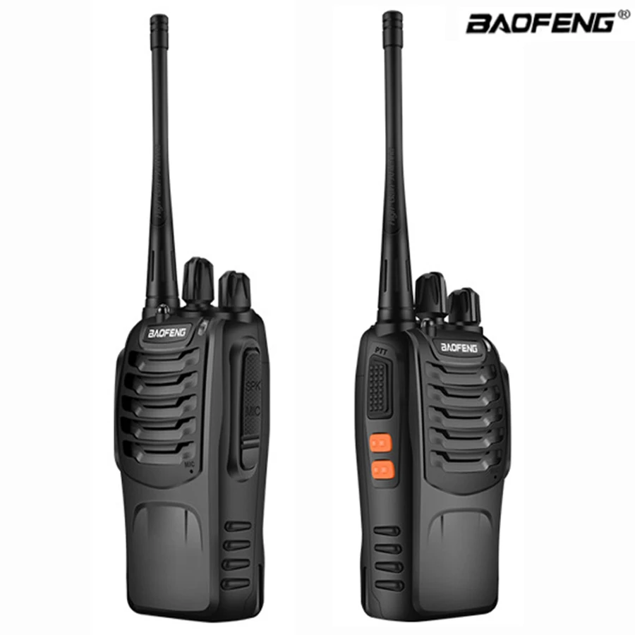 워키토키 바오펑 BF-888S 프로 UHF 양방향 400-470MHz 16채널 햄 휴대용 라디오 BF 888S 송수신기 BF888S 사냥 호텔용