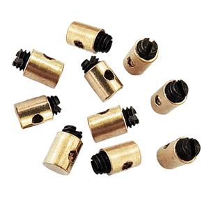 10Pcs 오프로드 오토바이 액세서리 스로틀 케이블 스톱 볼트 케이블 스톱 볼트 핀 50CC-250CC BT200X 미니 바이크용