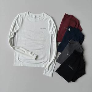 운동, 역도, 달리기, 요가 및 피트니스를 위한 여성용 고탄력, 속건성, 통기성 긴팔 티셔츠