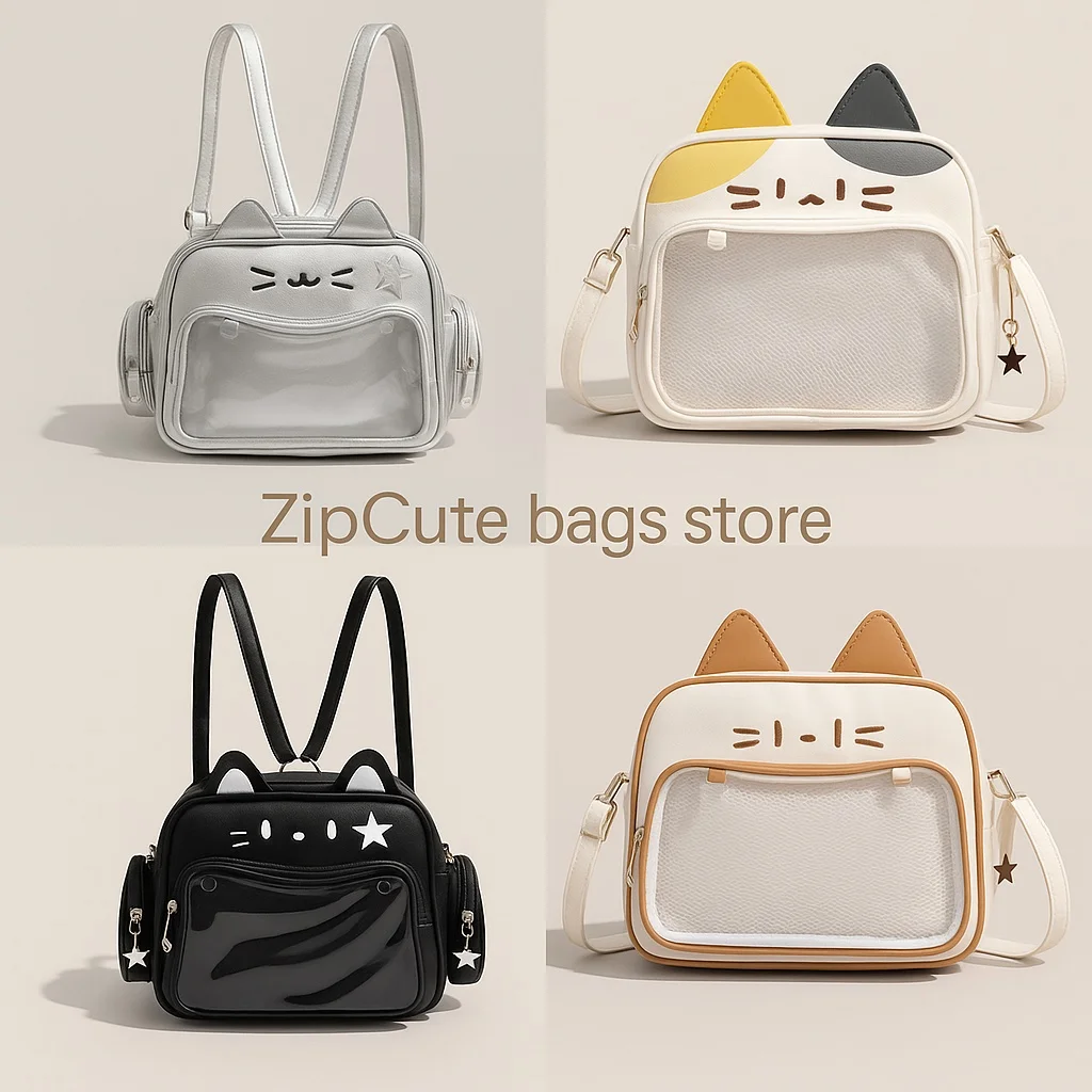 Y2K 밀레니엄 스파이스 걸 대용량 고양이 가방, 다섯 가지 색상 다용도 2025 신상 바 그레인 다용도 싱글 숄더 크로스백